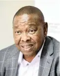  ??  ?? SPEAKING OUT: Blade Nzimande