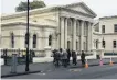  ?? PHOTO: DANIEL BIRCHFIELD ?? Oamaru courthouse reopens after seven years of refurbishm­ent.