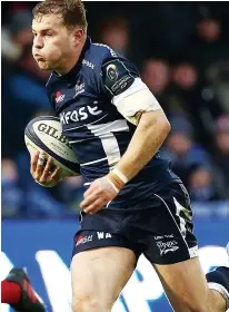  ??  ?? Injured: Sale Sharks’ Will Addison