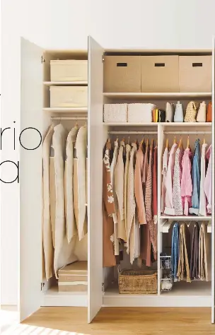 Planificar un armario medida -