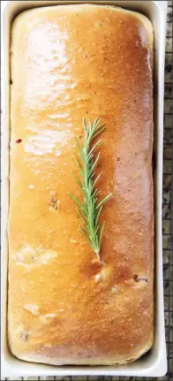  ?? ?? Ham & Rosemary Loaf (Photo by Cynthia Nelson)