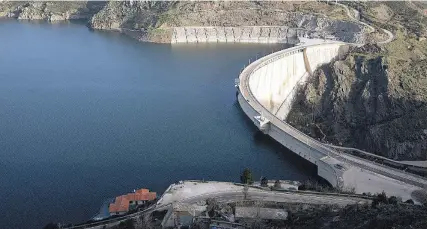  ?? EUROPA PRESS ?? Una imagen del embalse madrileño de El Atazar