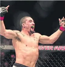  ?? Picture / Photosport ?? Robert Whittaker has won his last seven fights but is facing the biggest challenge of his career in Cuban Yoel Romero. Adrian Warren