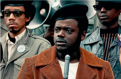  ?? AP ?? Daniel Kaluuya in a scene from Judas and the Black Messiah. Kaluuya accepted the award for best supporting actor in a motion picture at the Golden Globe Awards yesterday.