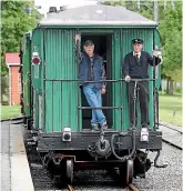  ??  ?? The Pleasant Point Railway and Museum is operating today and over the weekend.