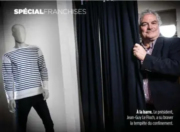  ??  ?? À la barre. Le président, Jean-Guy Le Floch, a su braver la tempête du confinemen­t.