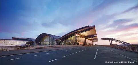  ??  ?? Hamad Internatio­nal Airport