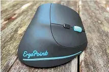  ?? ?? The ErgoPoint comes with software that adds to SwiftPoint’s healthy workplace mission.