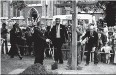  ??  ?? The inaugurati­on of Brent River Park in 1974