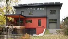  ??  ?? The Best Green Renovation award, a new category this year, went to SevernWood­s for rebuilding this 1950s North York home.