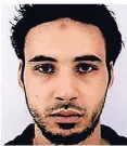  ?? FOTO: DPA ?? Cherif C., der mutmaßlich­e Attentäter von Straßburg.