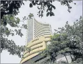  ?? ?? The Sensex fell 621.31 points or 1.03%, ending at 59,601.84, while the Nifty slipped 179.35 points or 1%, to 17,745.90.