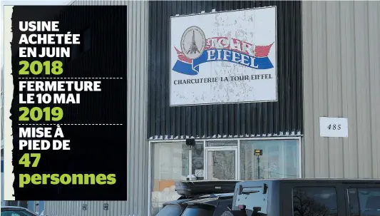  ?? PHOTO JEAN-FRANÇOIS DESGAGNÉS ?? L’usine située au 485, rue des Entreprene­urs, à Québec, était considérée comme trop vétuste pour songer à des investisse­ments.