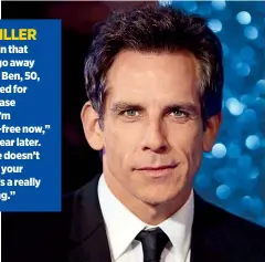  ??  ?? BEN STILLER
A knee pain that wouldn’t go away prompted Ben, 50, to get tested for Lyme disease in 2010. “I’m symptom-free now,” he said a year later. “But Lyme doesn’t ever leave your system. It’s a really tough thing.”