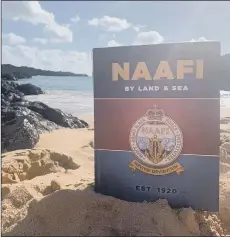  ??  ?? HEROISM NAAFI By Land and Sea is raising funds