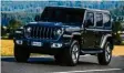  ?? Foto: FCA Group, dpa ?? Den kennt jeder: Der Jeep Wrangler ist wieder da.