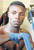  ??  ?? Former WBF regional champ Mziwoxolo Ndwayana