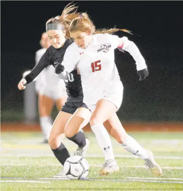  ?? DAVID GARRETT/SPECIAL TO THE MORNING CALL ?? Parkland’s Alex Marsteller was the Eastern Pennsylvan­ia Conference Lehigh County Division co-MVP along with teammate Jocelyn Fowler.