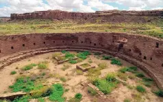  ?? JOURNAL ?? Casa Rinconada is the largest of the great kivas found in Chaco Canyon and dates from about A.D. 1050.