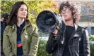  ??  ?? Claire Stapleton, left, was one of the organizers of the Google walkout in November 2018. Photograph: Karen Ng/Courtesy of Claire Stapleton