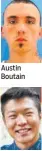  ??  ?? Austin Boutain ChenWei Guo