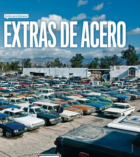  ??  ?? El proveedor: Cinema Vehicles consigue y prepara coches para casi todas las películas y series americanas