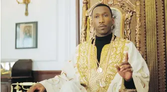  ??  ?? Mahershala Ali in Green Book. “I think that [Don Shirley] has more power than any other black character that I’ve personally seen in a pre-Civil Rights-era film or story.”