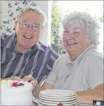  ?? SUBMITTED PHOTO ?? Dr. Norman Lush with his beloved wife Greta, who predecease­d him.