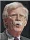  ??  ?? John Bolton