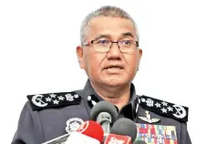  ??  ?? Fuzi to retire in May after 35 years with the police force.