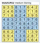  ??  ?? Lösningen på förra veckans sudoku: