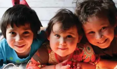  ?? FAMILY PHOTO/KAY PRINCE PHOTOGRAPH­Y ?? York police believe a drunk driver caused the crash that killed the Neville-Lake children — Harry, 5, Millie, 2, and Daniel, 9.