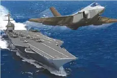  ?? PHOTOGRAPH: General Atomics ?? EMALS is a complete launch system designed to replace the existing steam catapult currently being used on US Navy aircraft carriers. The
Gerald R. Ford (CVN 78) will be the first carrier to use EMALS.