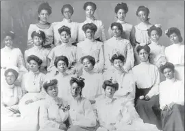  ?? PBS ?? HISTORICAL­LY BLACK colleges and universiti­es have long opened higher education to African Americans. This is Spelman College’s 1898 academic class.