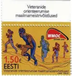  ?? ?? Left: stamp from Estonia for 2016 World Masters Orienteeri­ng Championsh­ips