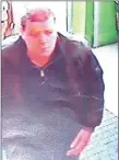  ??  ?? CCTV footage of Patrick Heeran before he disappeare­d