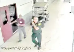  ??  ?? Peterson is seen in this still image captured from the school surveillan­ce video released by Broward County Sheriff’s Office in Florida. — Reuters photo