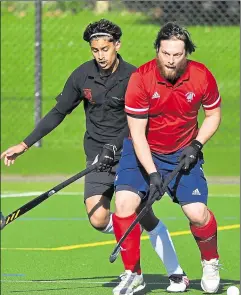  ?? ?? Newbury and Thatcham Hockey Club in action last season