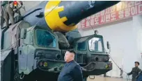  ?? FOTO: AP/ARKIV ?? Nordkoreas ledare Kim Jong-un. Regimen har nu gjort klart att den ser nya Fn-sanktioner som en kränkning av landets suveränite­t.