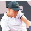  ?? FOTO: DPA ?? Rudi Molleker im Spiel gegen Leonardo Mayer.