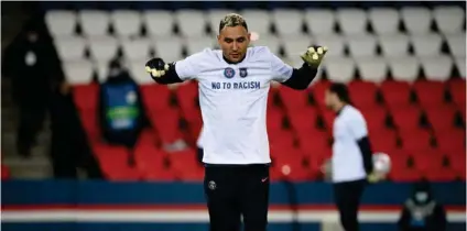  ?? AFP ?? Keylor Navas ya conoció a su nuevo jefe.