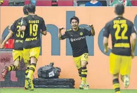  ?? FOTO: AP ?? Kagawa hizo historia y se convirtió en el japonés con más goles en la Bundesliga (38)