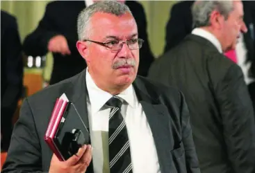  ?? ?? Noureddine Bhiri fue ministro de Justicia de Túnez entre diciembre de 2011 y marzo de 2013