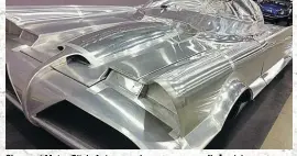  ??  ?? Shown at Motor City’s Autorama show was a one-off aluminium Batmobile body.