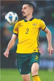  ?? Picture: Getty Images ?? Socceroo Milos Degenek is keen to play a key role in Qatar.