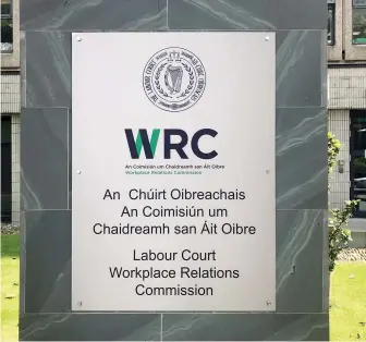  ??  ?? Workplace Relations Commission hearings will no longer be secret