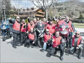  ?? FOTO: MANEL MONTILLA ?? Los motoristas de la Volta a Catalunya hacen posible que todo salga perfecto