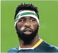  ?? Rogers/Getty Images Picture: David ?? Springbok captain Siya Kolisi.