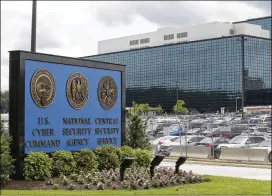  ?? AP 2013 ?? This is the NSA campus in Fort Meade, Md. The agency has stopped collecting Americans’ emails and texts to and from people overseas that mention foreigners targeted for surveillan­ce, bringing to an end a once-secret form of wiretappin­g that some said...