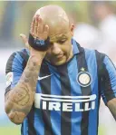  ?? ANSA ?? Il disappunto di Felipe Melo